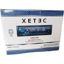 Xetec USB-208 Bluetooth USB Oto Teyp 4X60WAAT