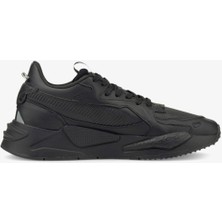 Rs-Z Leather Erkek Siyah Spor Ayakkabı