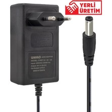 Weko 9 Volt - 2 Amper 5.5*2.5 Uçlu Yerli Üretim Plastik Kasa Priz Tipi Adaptör