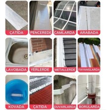Çetiner Group Yüksek Sıcaklık Dayanan Su Geçirmez Çatı Boru Duvar Çatlak Yapışkan Bant Folyo 5 mt x 10 cm