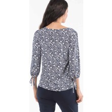 Yaka Detaylı Kadın Bluz KT01829