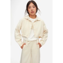 Nk Kids 38345 Kız Çocuk Krem Pebble Gömlek