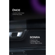 Grass Matte Torpido & Gösterge Paneli Temizleyici Parlatıcı  - Üzüm Kokulu Mat Yüzeyler İçin Leke Bırakmaz, Polyrole Matte Üzüm Oto Kokpit Temizleyici ve Parlatıcı 600ml
