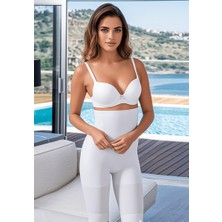 Yeni İnci Çift Kat Tam Mideli Dikişsiz Mideli Korse