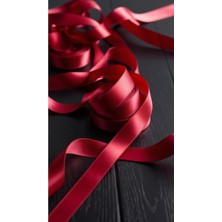 Saten Kurdele 1  cm  10 Metre, Bohça Çeyiz Özel Gün Hediye Süsleme Kurdelesi