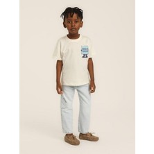 Escabel Erkek Çocuk Pamuklu Skate Baskıllı Tshirt