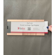 Kapı ve Duvar Tipi Kolay Değiştirilebilir Aynalı Rosegold A4 1/3 Föylük
