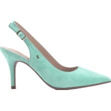 Nine West Rennas 3fx Yeşil Kadın Topuklu Ayakkabı