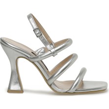 Nine West Petıto 3fx Gümüş Kadın Topuklu Sandalet