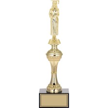 ODAK KUPA - Figürlü Kupalar - Mezuniyet Kadın Figürlü Kupalar FG-029 C - 33 cm