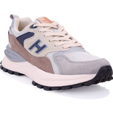 Hammer Jack 10125001 Peru Premıum Bej Haki  Günlük Deri Erkek Spor Ayakkabı