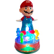 UDATOYS Danscı Süper Mario Müzikli Işıklı Dans Eden Hareketli Maryo Oyuncak 21 cm
