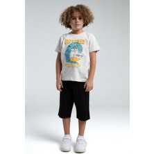 Rolypoly Erkek Çocuk Krem Kapri Takım