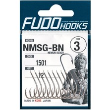 Fudo 1501 Nemuri Seigo Circle No:1-0 Black Nikel Iğne 6 Adet