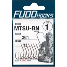 Fudo 3801 Mutsu No:2 Black Nikel Çember Iğne 13 Adet