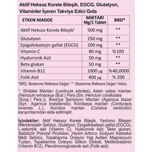 Hapyvir AHCC ompound EGCG Glutatyon Vitaminler İçeren Takviye Edici Gıda
