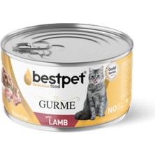 Bestpet 85 gr x 24 Adet  Yetişkin Kediler Için Tahılsız, Jöle Içinde Kuzu Etli Yaş Mama 11