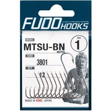 Fudo 4101 Fukase No:1 Black Nikel Çember Iğne 11 Adet