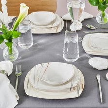 Karaca Bera 24 Parça 6 Kişilik Yemek Takımı