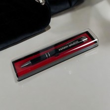 🎁kişiye Özel 2 Adet Termo Deri Defter & Deri Anahtarlık & Isveç Çakı & Tükenmez Kalem Hediye Set🎁
