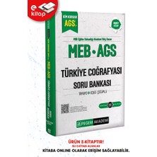 Pegem Akademi Yayıncılık Meb-Ags Kim Korkar Türkiye Coğrafyası Tamamı Çözümlü E-Soru Banka