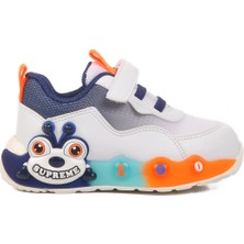 Pepino Beyaz Cırtlı Hafifi  Çocuk Spor Ayakkabı 1905 B