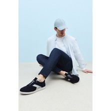 Ziya Erkek  Deri Sneaker 151983ZX30 Lacivert