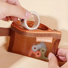 Dga Design Hafif Anahtar Düzenleyici Mini Naylon Fermuarlı Çantalar