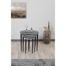 Furnline Mobilya Moon Serisi Mdf Gürgen Ayak Orta Sehpa,yan Sehpa,zigon Sehpa