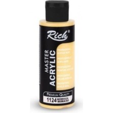 Rich Mimoza Boya Akrilik 120CC Master N:1124 Yoğun Pigment ve Üstüm Kapatıcılık