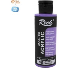 Rich Lavanta Boya Akrilik 120CC Master N:165 Yoğun Pigment ve Üstüm Kapatıcılık