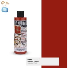 Rich Kardinal Kırmızı Selfy Decor Kendinden Vernikli Boya N:824 Su Bazlı Akrilik Mobilya Her Yüzey 240CC