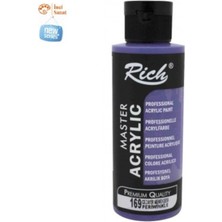 Rich Cezayir Menekşesi Boya Akrilik 120CC Master N:169 Yoğun Pigment ve Üstüm Kapatıcılık