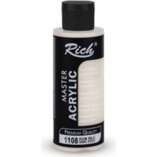 Rich Kum Beji Boya Akrilik 120CC Master N:1108 Yoğun Pigment ve Üstüm Kapatıcılık