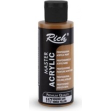 Rich Venedik Sarı Boya Akrilik 120CC Master N:117 Yoğun Pigment ve Üstüm Kapatıcılık