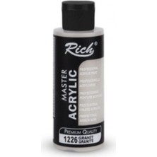 Rich Granit Boya Akrilik 120CC Master N:1226 Yoğun Pigment ve Üstüm Kapatıcılık