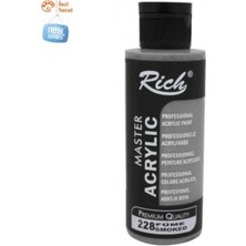 Rich Füme Boya Akrilik 120CC Master N:228 Yoğun Pigment ve Üstüm Kapatıcılık