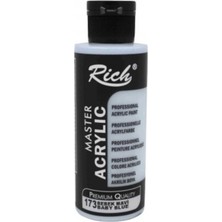 Rich Bebek Mavi Boya Akrilik 120CC Master N:173 Yoğun Pigment ve Üstüm Kapatıcılık