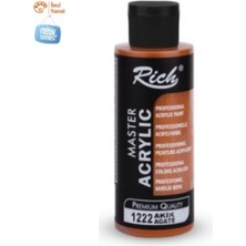 Rich Akik Boya Akrilik 120CC Master N:1222 Yoğun Pigment ve Üstüm Kapatıcılık