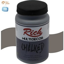 Is Siyah Multi Decor Chalked N:4576 Her Yüzey Akrilik Boya Ipeksi Pastel Mat Görünüm 250CC