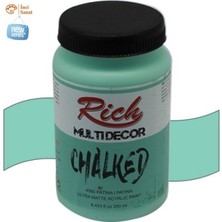 Rich Patina Multi Decor Chalked N:4560 Her Yüzey Akrilik Boya Ipeksi Pastel Mat Görünüm 250CC