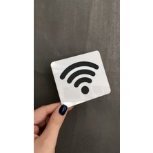 Beyaz Minimal Seri Wı-Fı (Wi-Fi) Levhası