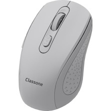 Classone WM504 2.4 Ghz Şarj Edilebilir Kablosuz Mouse -Gri