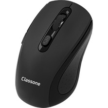 Classone WM500 2.4 Ghz Şarj Edilebilir Kablosuz Mouse -Siyah