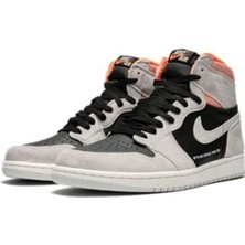 Nike Air Jordan 1 Retro High Neutral Grey Hyper Crimson 555088-018