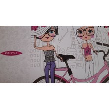 Kristal Cute Girl Tek Kişilik Genç Nevresim Takımı