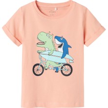 Name It Nmmvux Ss Top Pembe Erkek Çocuk Kısa Kol T-Shirt