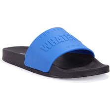 Fly Soft S263075 Mavi Günlük Ortopedik Erkek Spor Terlik