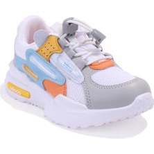 Vicco Cecelia 346F25Y167 Beyaz Ortopedik Günlük Kız Çocuk Spor Ayakkabı