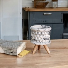 Serengeti Home Dekoratif Beton Saksı, Kaktüs ve Sukulent Saksısı Özel Tasarım Dekor